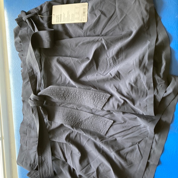 Athlete womens skyline shorts size 22 black polyester elastic back waist - Picture 5 of 5